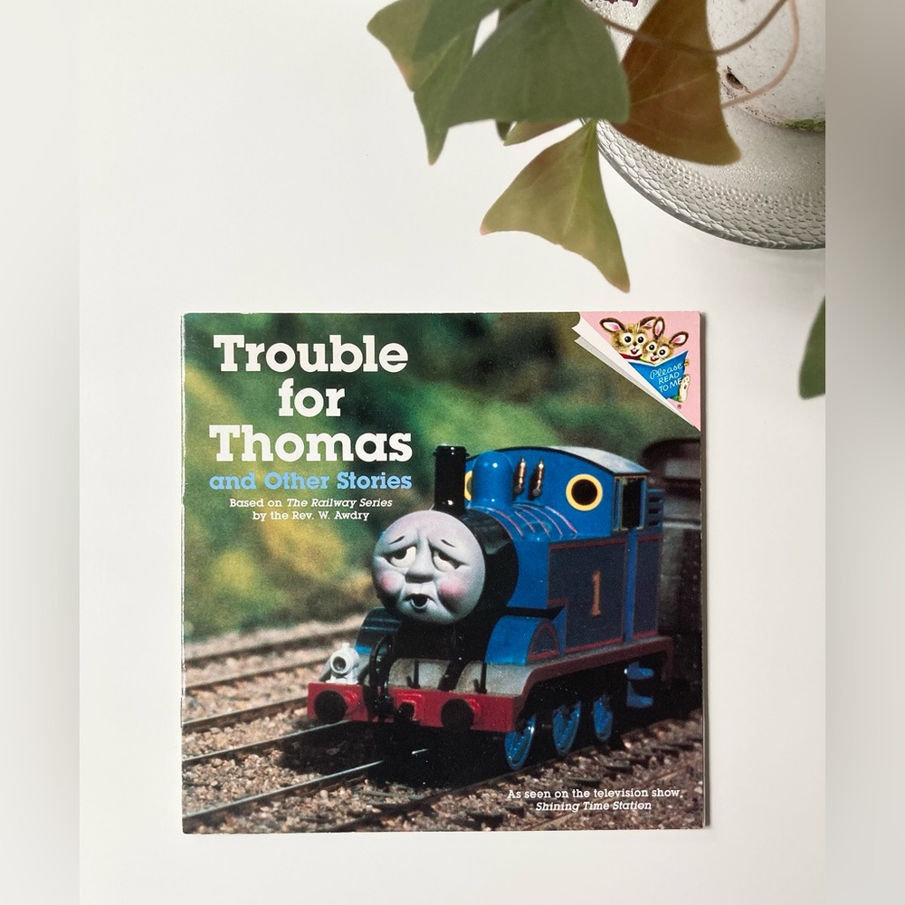 Vintage Trouble for Thomas & Other Stories 1989 Kids Book Shining Time Station